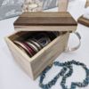 boite bois naturel massif brut design sur mesure chêne bois noyer érable sicomore blanc bois échauffé arrondi artisan local m-obois local meuse lorraine